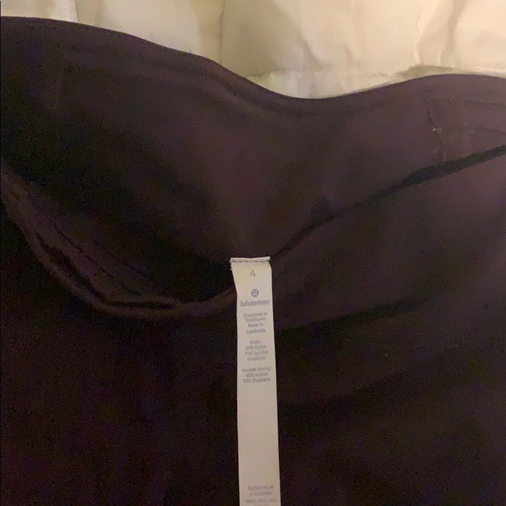 Maroon Lulu Leggings